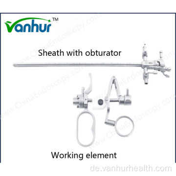 Urologie Endoskop Whn3 Urethrotomie-Set Schaft mit Obturator